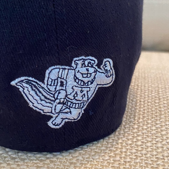 Men's Top of the World Blue Gray Minnesota Golden Gophers Team Fitted Hat - Picture 5 of 13